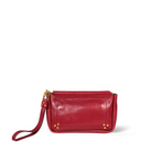 HANDBAGS Medium Clap Clutch in Ruby Jerome Dreyfuss