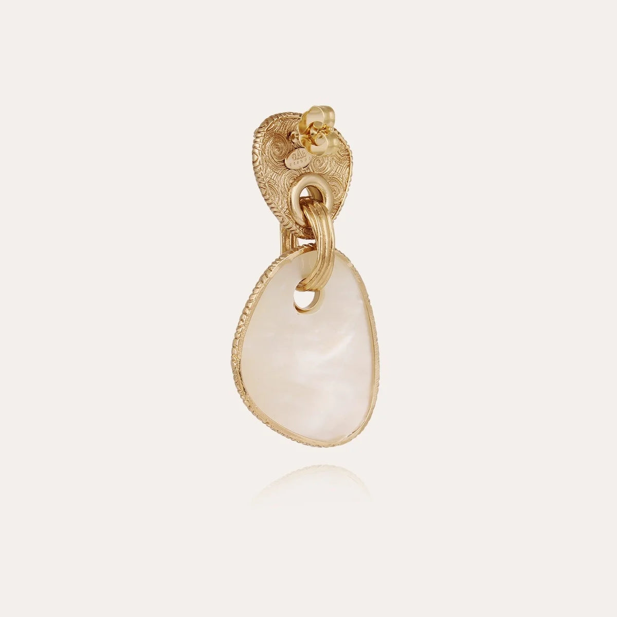 FASHION JEWELRY Silia Earring in Mother of Pearl GAS Bijoux