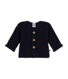 CHILDREN'S APPAREL Baby Cardigan in Navy Petit Bateau