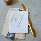 HOME ACCESSORIES Brass Letter Opener Sir Madam