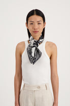 ACCESSORIES Duffy Scarf in Black Inoui Editions