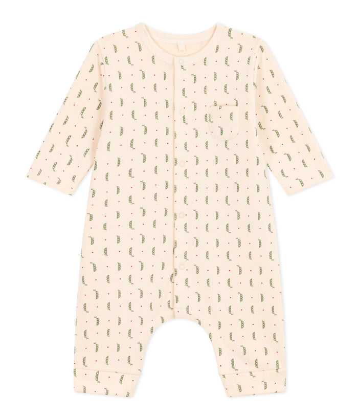 CHILDREN'S APPAREL CARDIGAN SET IN PEAPOD Petit Bateau