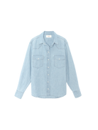 BLOUSES/SHIRTS/TOPS Griffen Shirt in Dusty Blue Xirena