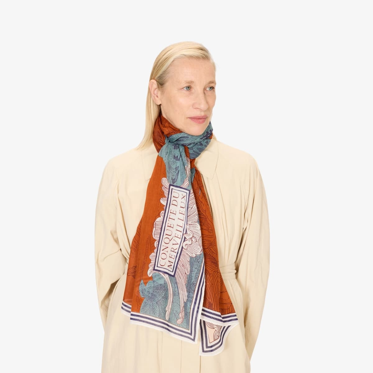 ACCESSORIES Balthazar Scarf in Squirrel Inoui Editions