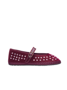 SHOES MAE MARY JANE IN BURGUNDY Flabelus