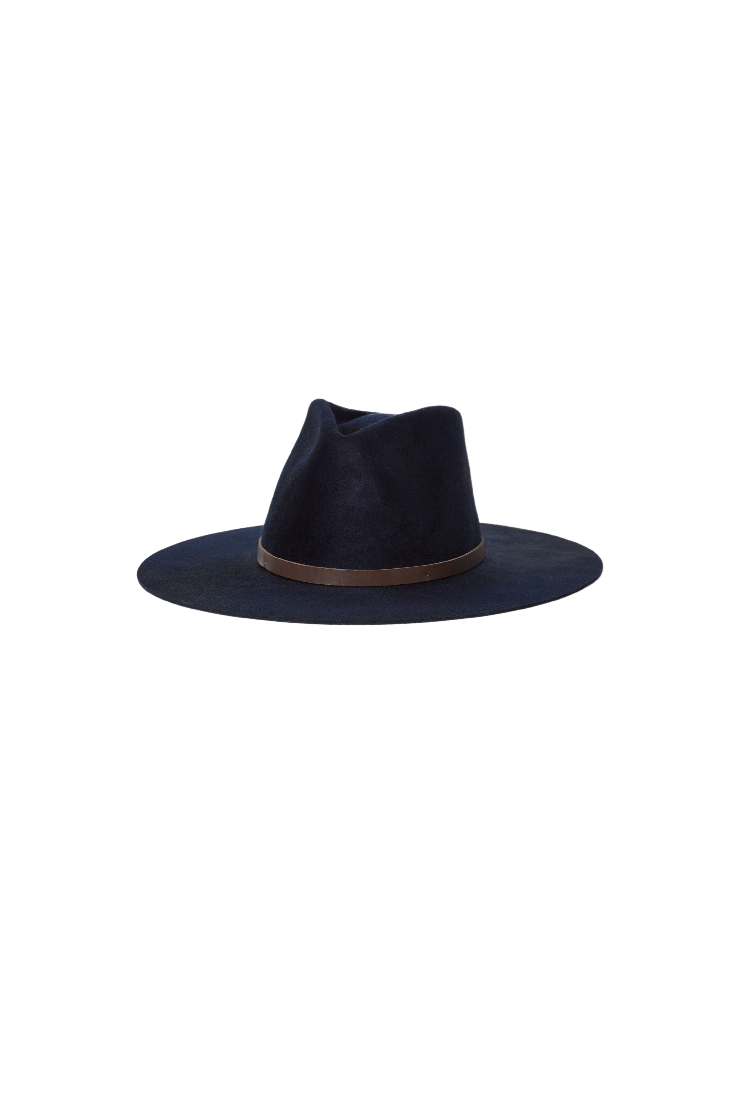 HATS HARLEY HAT IN DEEP NAVY Janessa Leone