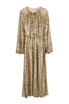 Dresses Simkhai Odina Maxi Dress in Gold Simkhai