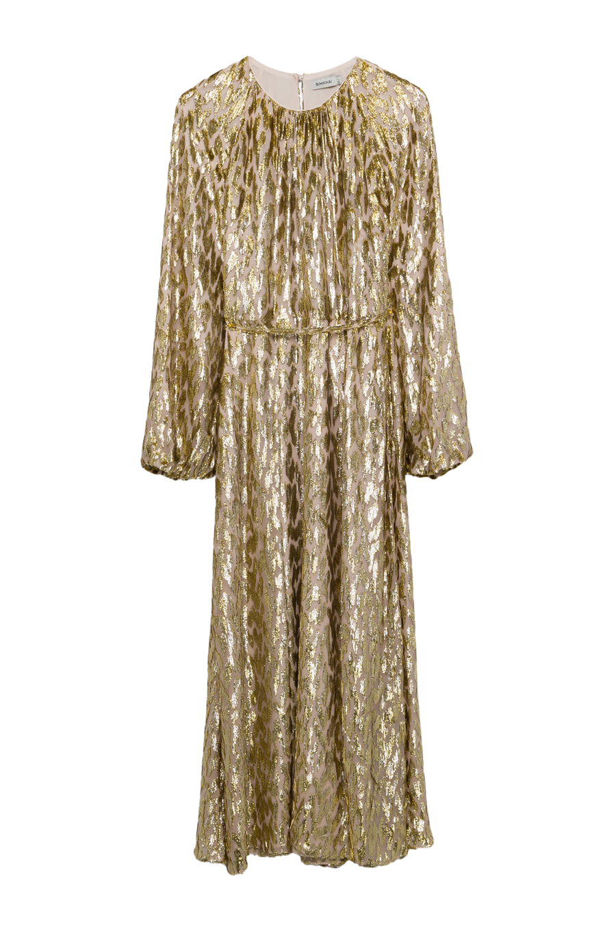 Dresses Simkhai Odina Maxi Dress in Gold Simkhai