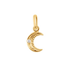 JEWELRY Moon Pendant in Yellow Gold Gigi Clozeau