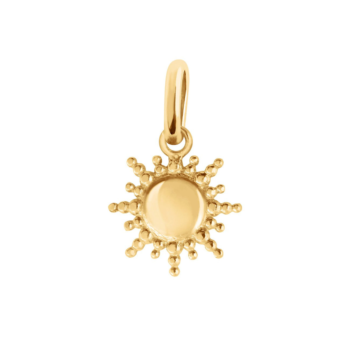 JEWELRY Sun Pendant in Yellow Gold GIGI CLOZEAU