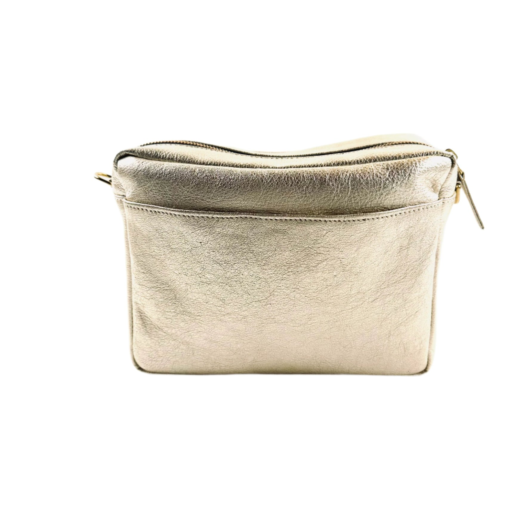 HANDBAGS Rome Crossbody in Champagne Metallic ORSYN