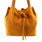 HANDBAGS Florence Tote in Honey Suede ORSYN