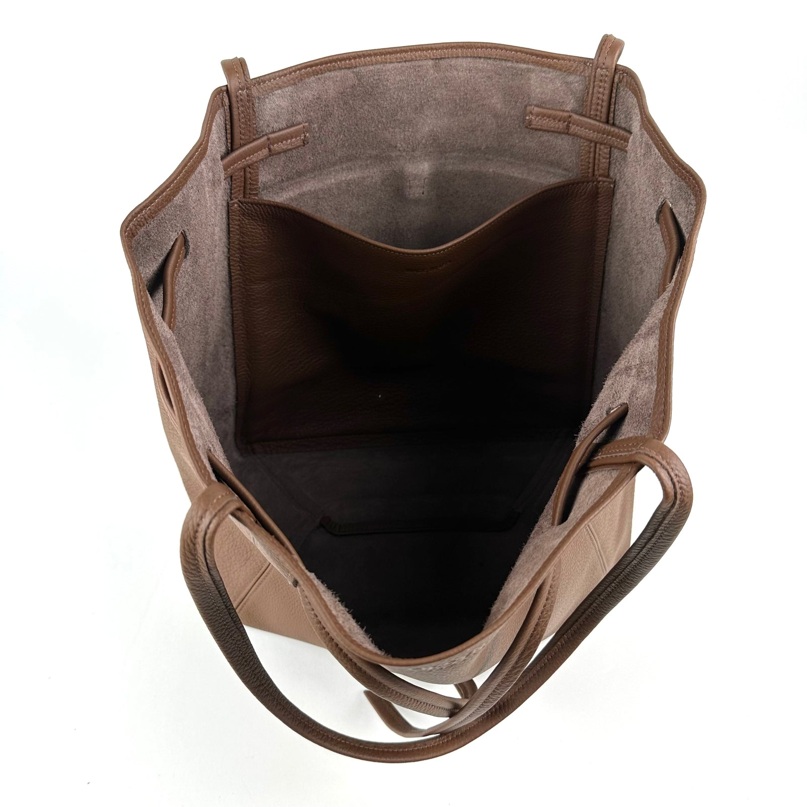 HANDBAGS FLORENCE TOTE IN CHOCOLATE ORSYN