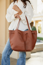 HANDBAGS Florence Tote in Maple ORSYN