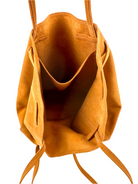 HANDBAGS Florence Tote in Honey Suede ORSYN