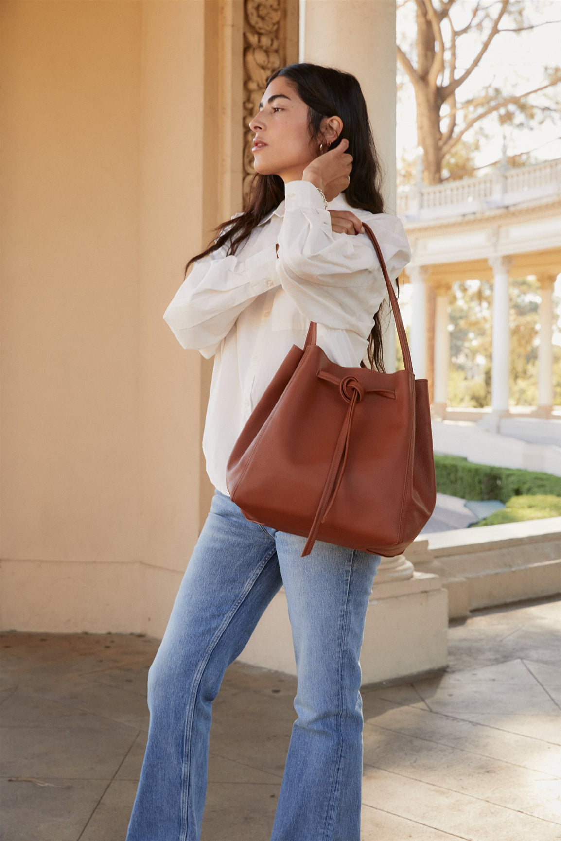 HANDBAGS Florence Tote in Maple ORSYN