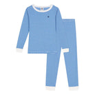 CHILDREN'S APPAREL STRIPED PJS IN BLUE AND WHITE Petit Bateau