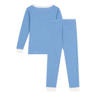 CHILDREN'S APPAREL STRIPED PJS IN BLUE AND WHITE Petit Bateau