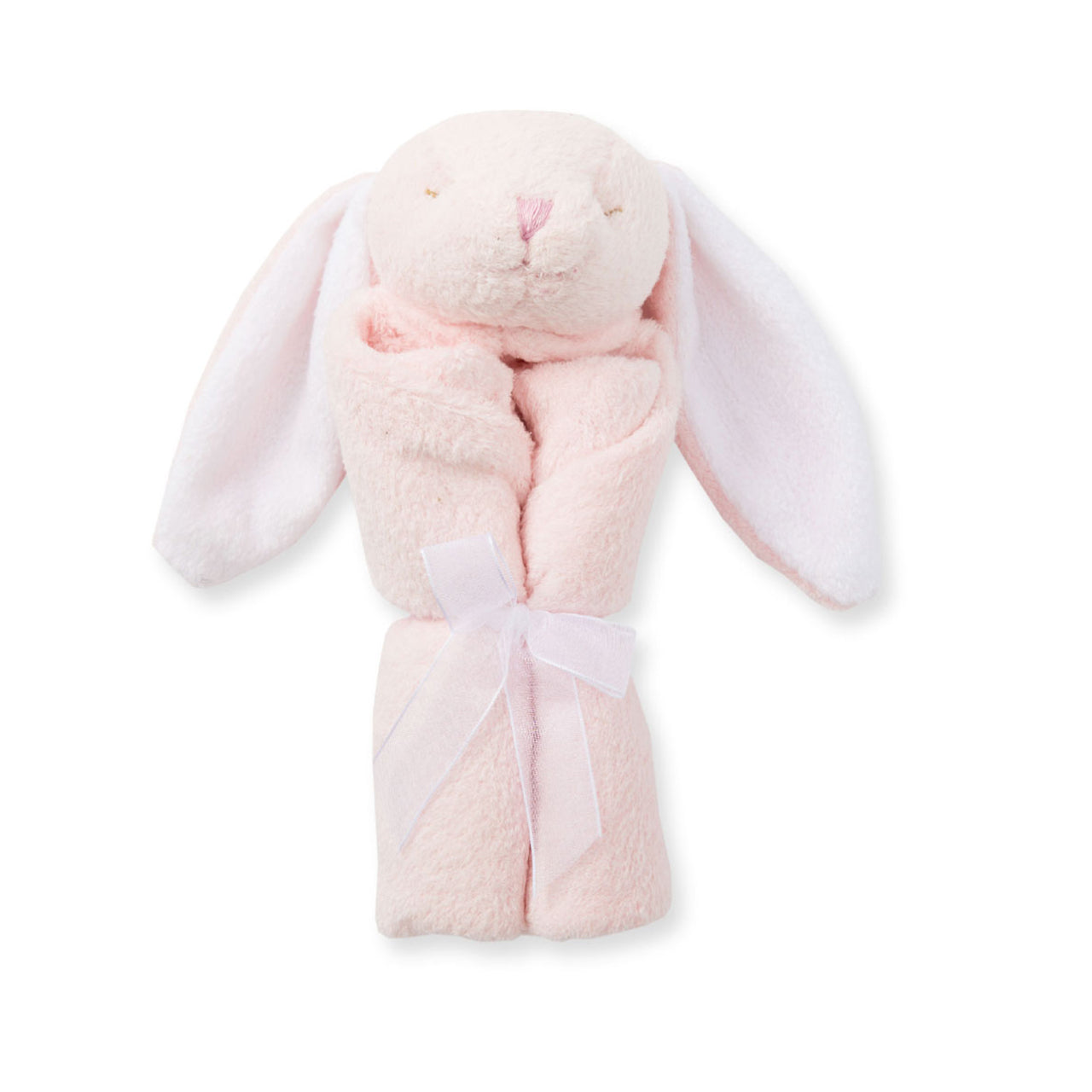 CHILDREN'S ACCESSORIES Pink Bunny Blankie Angel Dear