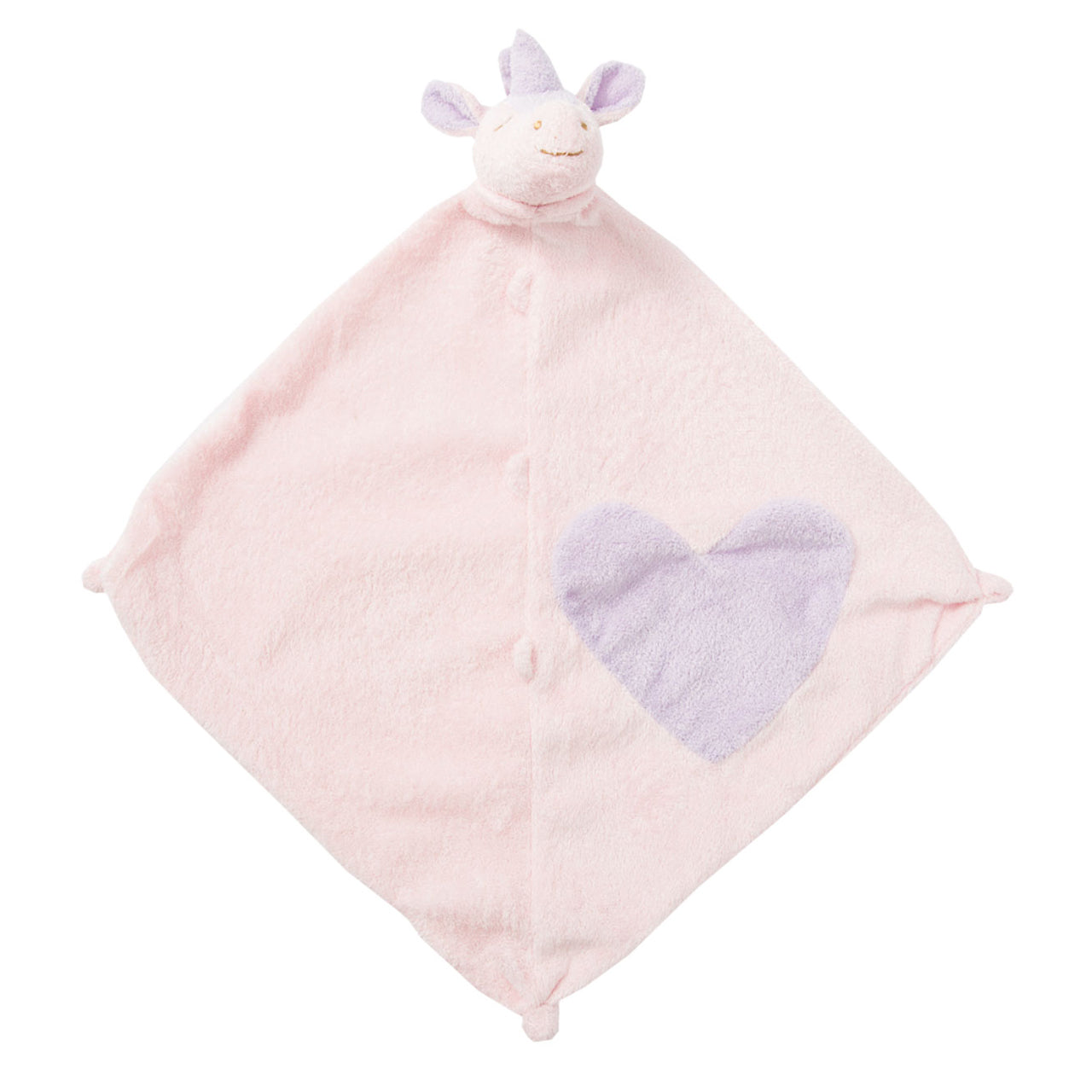 CHILDREN'S ACCESSORIES Pink Unicorn Blankie Angel Dear