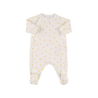 CHILDREN'S APPAREL SIDE SNAP ONESIE IN SUN Petit Bateau