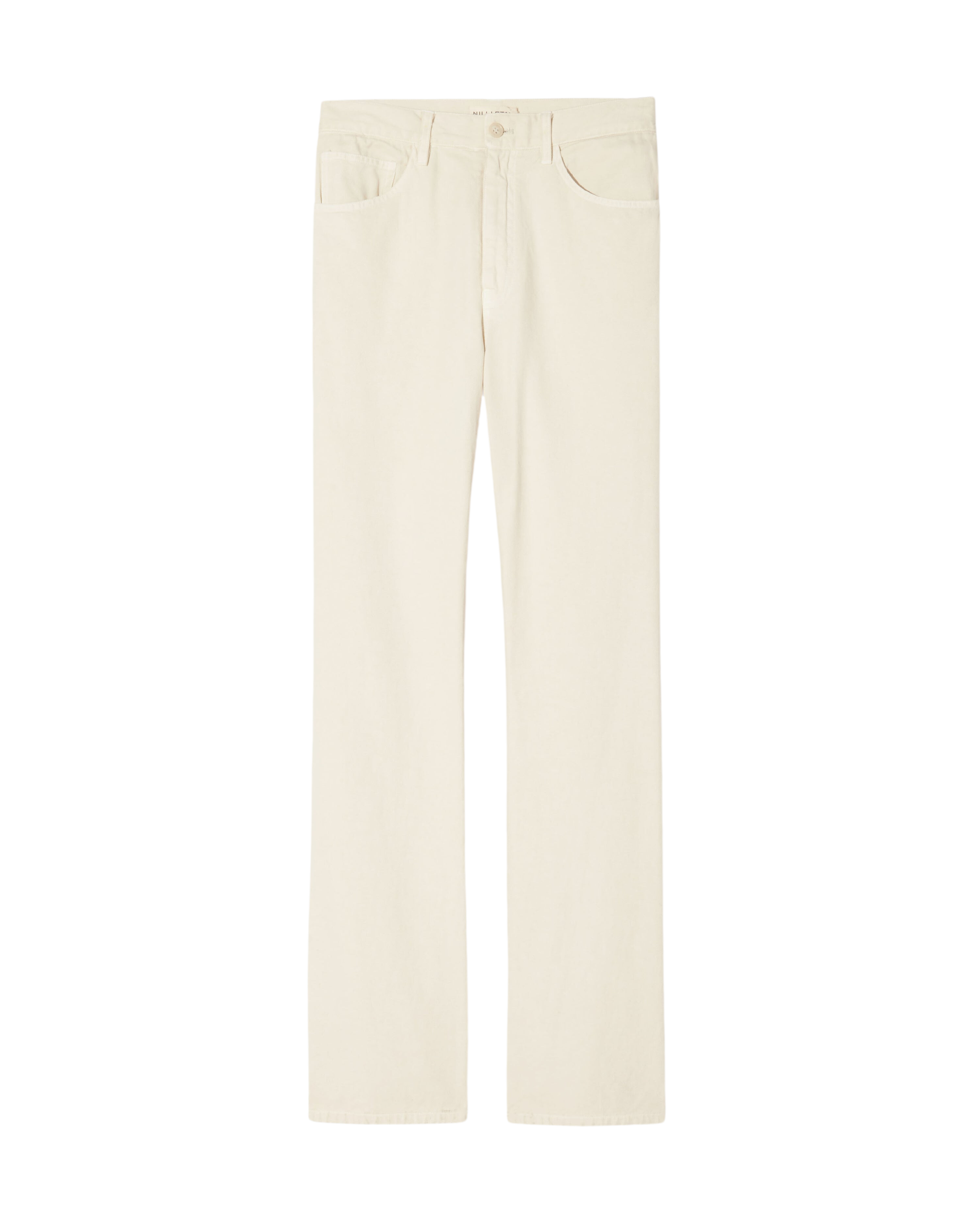 Pants Nili Lotan Mitchell Pant in White Nili Lotan