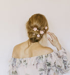 Hair Accessories Jennifer Behr Buttercup Bobby Pins in Blush Jennifer Behr