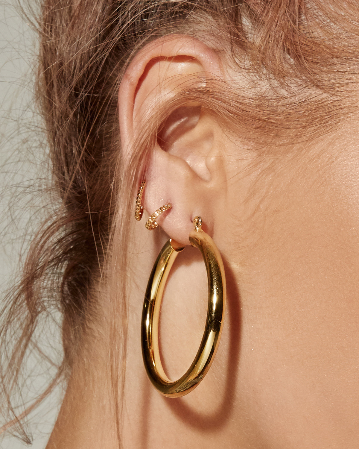 Earrings Luv Aj Amalfi Tube Hoops Luv Aj