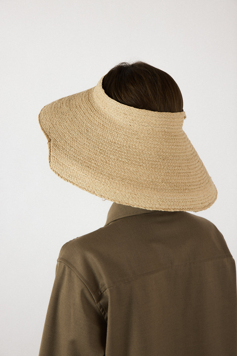 Hats Janessa Leone Lesley Hat in Natural Janessa Leone