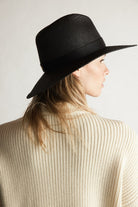 Hats Janessa Leone Simone Hat in Black Janessa Leone