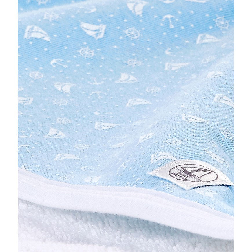 Girls + Boy Petit Bateau Bunny Towel with Booties Petit Bateau