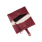 Wallets Jerome Dreyfuss Porte Wallet in Burgundy Jerome Dreyfuss