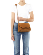 Handbags Jerome Dreyfuss Medium Lulu Handbag in Tan Jerome Dreyfuss