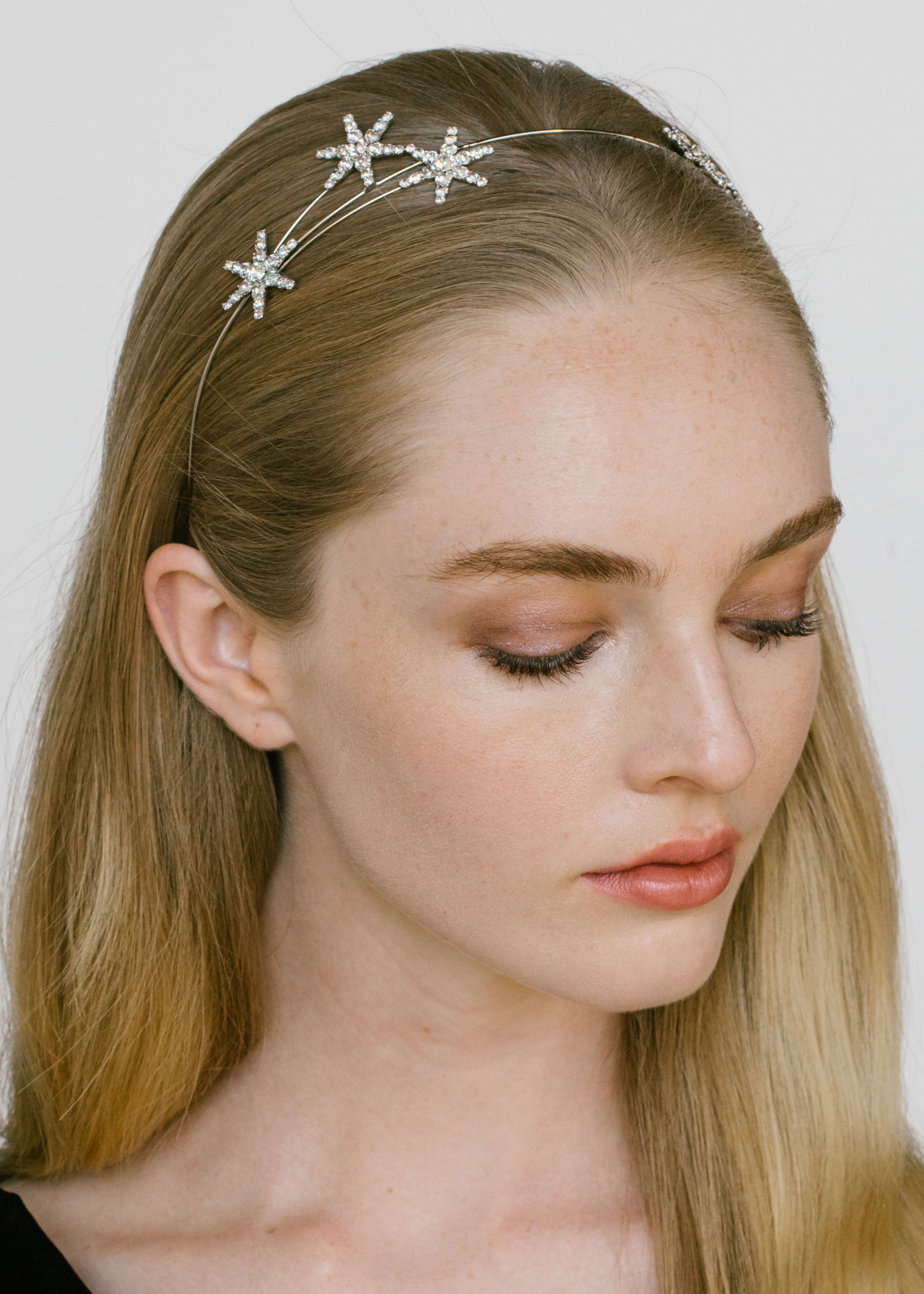 Hair Accessories Jennifer Behr Venus Headband in Crystal Jennifer Behr