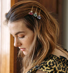 Hair Accessories Jennifer Behr Gemma Bobby Pin in Lilac Jennifer Behr