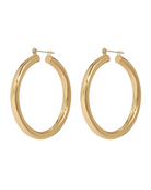 Earrings Luv Aj Amalfi Tube Hoops Luv Aj