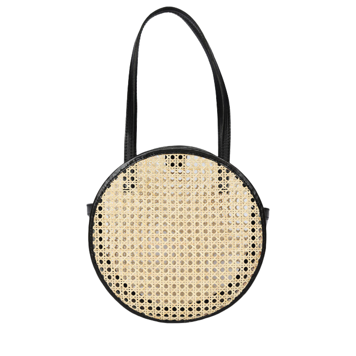 Handbags Bembien Emila Round Handbag in Black Bembien