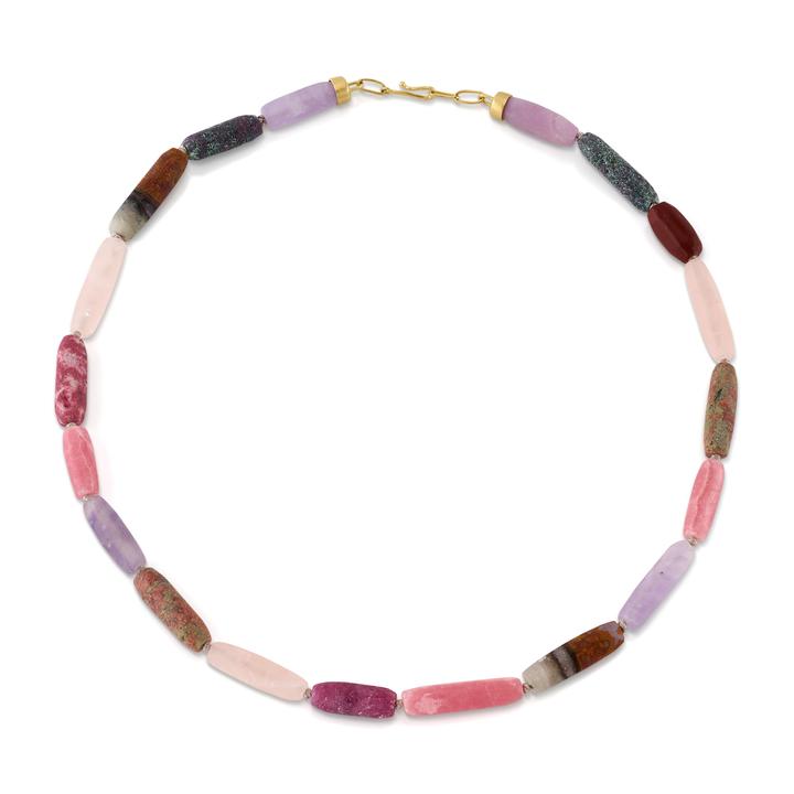 Necklaces Brooke Gregson Honed Beaded Gemstone Necklace Brooke Gregson