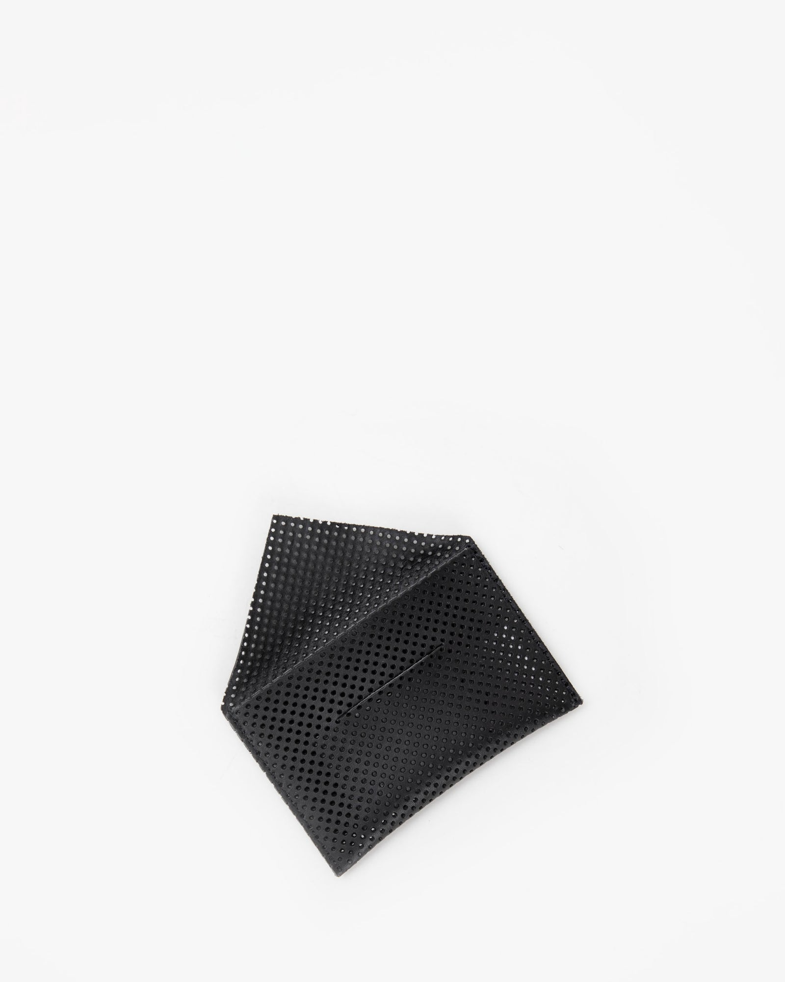 Wallets Clare V. Card Envelope in Perforated Black Clare V.