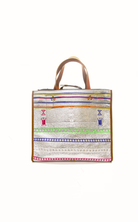  Jerome Dreyfuss Leon Handbag in Silver Embroidery Jerome Dreyfuss