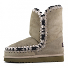 Shoes Mou Eskimo Overstitching Boot in Grey Mou