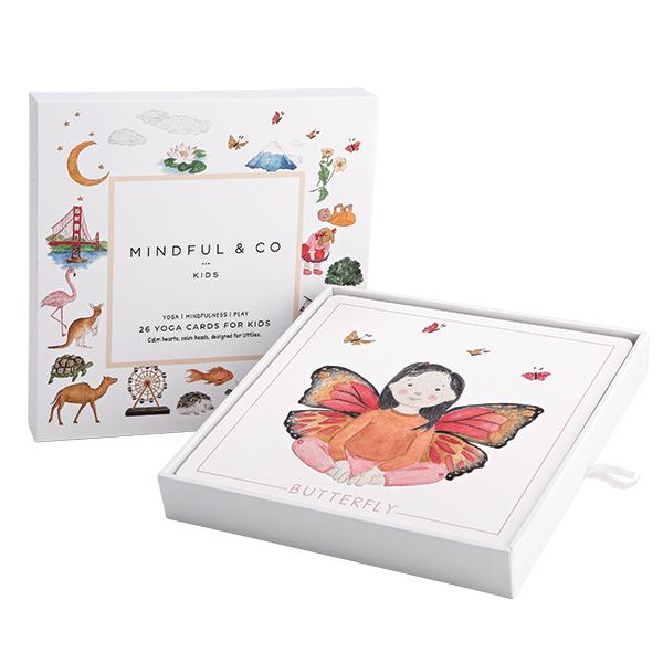 Toys Mindful & Co Yoga Flash Cards Mindful & Co