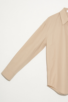 Tops Organic by John Patrick Cecilia Shirt in Khaki Organic by John Patrick