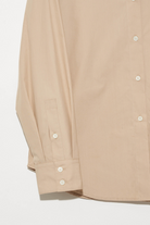 Tops Organic by John Patrick Cecilia Shirt in Khaki Organic by John Patrick