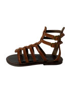 Shoes K. Jacques Taline Gladiator Sandal in Brown K. Jacques