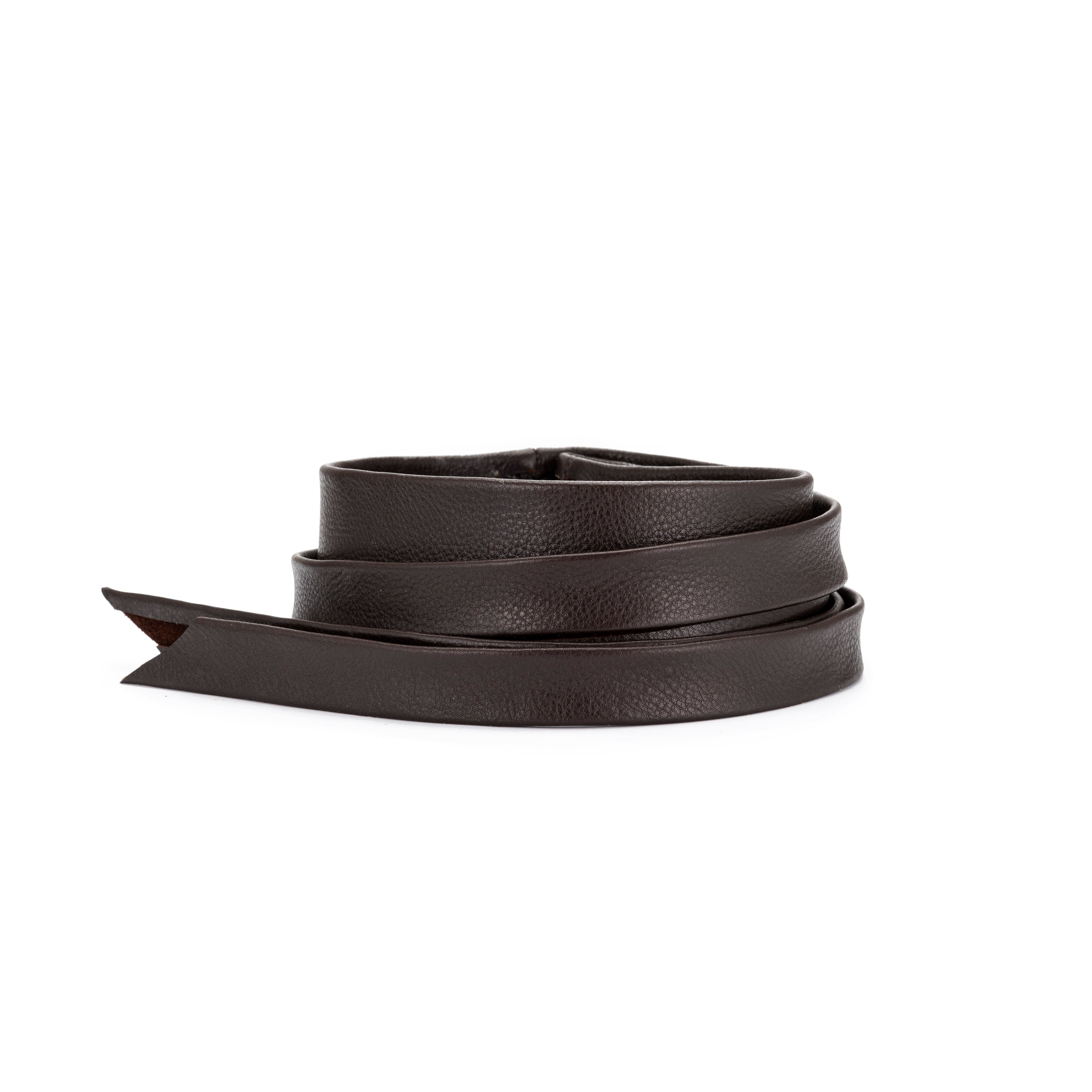 Belts Mara Scalise Wrap Belt in Chocolate Mara Scalise