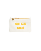 Handbags Clare V. "Chez Moi" Wallet Clutch in Cream Clare V.