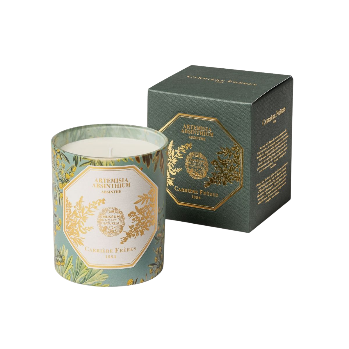 Candles Carrière Frères Museum Edition Scented Candle in Absinthe Carrière Frères