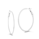 Earrings Dana Rebecca DRD Diamond Marge Hoops in White Gold Dana Rebecca