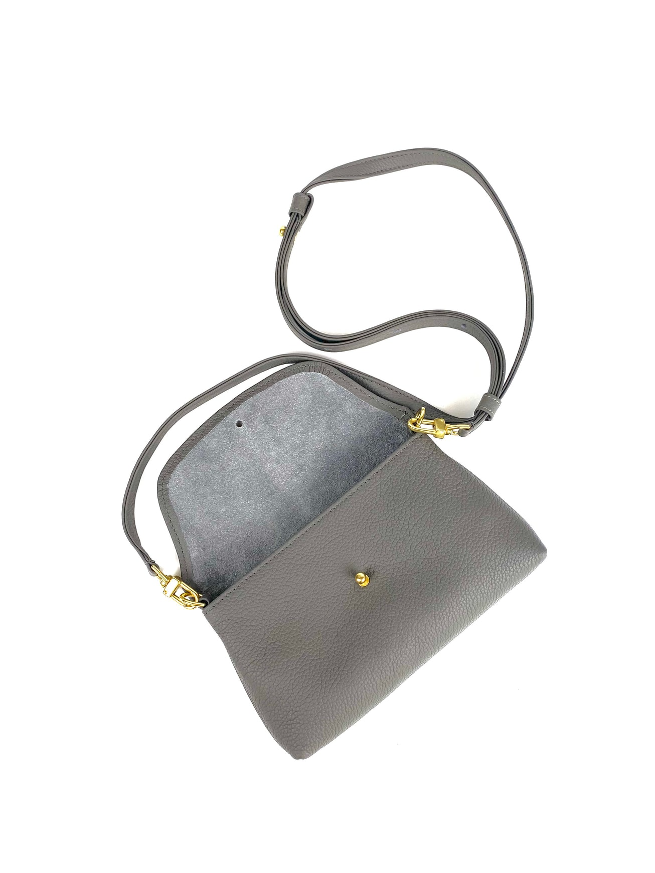 Handbags Orsyn Kaanapali Crossbody Bag in Lava Grey Orsyn